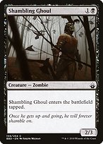 Shambling Ghoul from Battlebond painted by Joseph Meehan