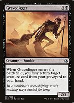 Gravedigger from Amonkhet painted by Tony Foti