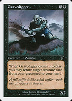 Gravedigger from Seventh Edition painted by James Bernardin