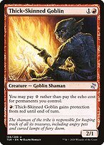 Thick-Skinned Goblin from Time Spiral Remastered painted by Ralph Horsley