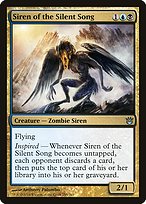 Siren of the Silent Song from Born of the Gods painted by Anthony Palumbo