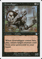 Gravedigger from Starter 1999 painted by Dermot Power