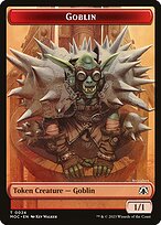 Goblin from March of the Machine Commander Tokens painted by Kev Walker