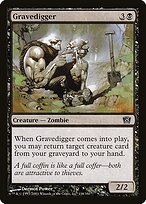 Gravedigger from Eighth Edition painted by Dermot Power