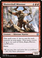 Shatterskull Minotaur · Zendikar Rising (ZNR) #160
