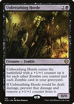 Unbreathing Horde from Starter Commander Decks painted by Dave Kendall