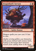 Dragonlord's Servant from Iconic Masters painted by Steve Prescott