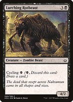 Lurching Rotbeast from Hour of Devastation painted by Jason A. Engle