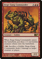 Siege-Gang Commander from Magic 2010 painted by Christopher Moeller