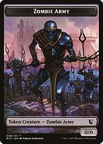 Zombie Army from Midnight Hunt Commander Tokens painted by Tomasz Jedruszek