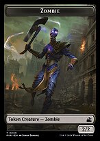 Zombie from Ravnica Remastered Tokens painted by Simon Dominic