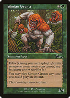 Simian Grunts