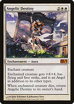 Angelic Destiny MTG Playmat Trading Card Game Mat TCG CCG