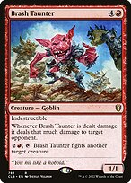 Brash Taunter from Commander Legends: Battle for Baldur's Gate painted by Svetlin Velinov