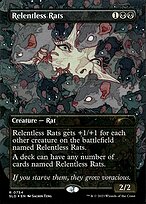 MTG 【Foil】執拗なネズミ/Relentless Rats(757)１枚 執拗なネズミ/Relentless Rats》[A25] 黒C | 日本最大級 MTG通販