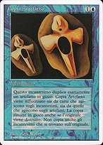 MTG Copy artifict イタリア語版 リバイズド 美品 MTG Copy Artifact リバイズド版 イタリア語 1枚 マジック：ザ