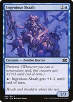 Ingenious Skaab from Double Masters 2022 painted by Jesper Ejsing