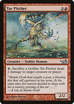Tar Pitcher from Duel Decks: Elves vs. Goblins painted by Omar Rayyan