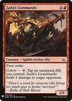 Zada's Commando from Mystery Booster painted by Zack Stella