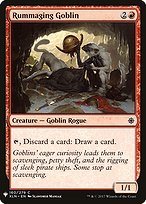 Rummaging Goblin from Mystery Booster painted by Slawomir Maniak