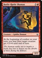 Battle-Rattle Shaman from Archenemy: Nicol Bolas painted by Warren Mahy