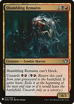 Shambling Remains from Mystery Booster painted by Nils Hamm