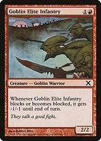 Goblin Elite Infantry from Tenth Edition painted by Robert Bliss