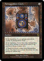 Armageddon Clock · Masters Edition IV (ME4) #180 · Scryfall Magic The  Gathering Search
