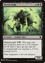 Marsh Hulk from Mystery Booster painted by Raf Sarmento