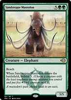 Sandsteppe Mastodon