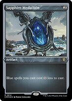 Sapphire Medallion · Commander Masters (CMM) #614 · Scryfall