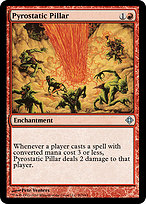 Pyrostatic Pillar