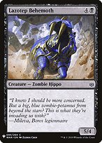 Lazotep Behemoth from Mystery Booster painted by Zezhou Chen
