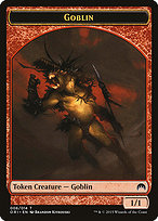 Goblin from Magic Origins Tokens painted by Brandon Kitkouski