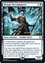 Draugr Necromancer from Kaldheim Promos painted by David Rapoza