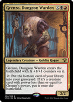 Grenzo, Dungeon Warden from Vintage Masters painted by Lucas Graciano