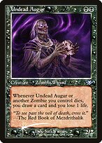 Undead Augur from Modern Horizons 1 Timeshifts painted by Sara Winters