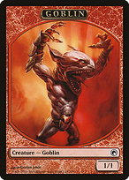 Goblin from Scars of Mirrodin Tokens painted by Goran Josic