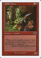 Goblin Hero from Classic Sixth Edition painted by Pete Venters