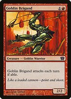 Goblin Brigand from Ninth Edition painted by Arnie Swekel