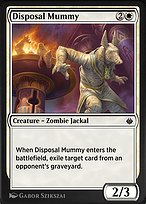 Disposal Mummy from Amonkhet Remastered painted by Gabor Szikszai