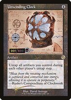 Unwinding Clock