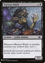 Warteye Witch from Mystery Booster painted by Steve Prescott