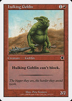 Hulking Goblin from Starter 1999 painted by Pete Venters