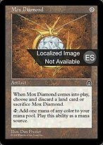 Diamante mox (Mox Diamond) · Stronghold (STH) #138 · Scryfall 