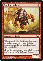 Goblin Lackey from From the Vault: Exiled painted by Christopher Moeller