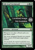 金叶高位德鲁伊(Gilt-Leaf Archdruid) · Morningtide (MOR) #124
