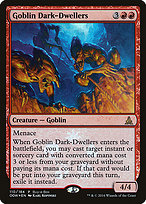 Goblin Dark-Dwellers from Oath of the Gatewatch Promos painted by Karl Kopinski