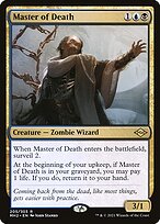 Master of Death from Modern Horizons 2 painted by John Stanko
