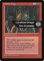 Goblin King from Fourth Edition Foreign Black Border painted by Jesper Myrfors